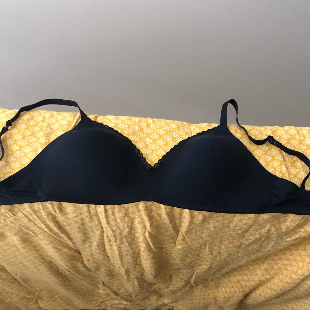 Black Aerie Unlined Bra 34DDD